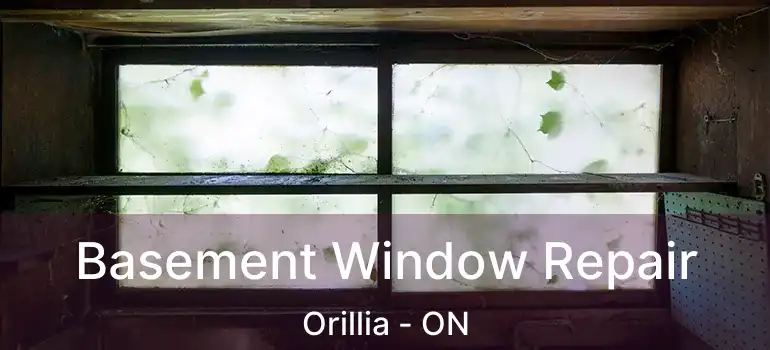  Basement Window Repair Orillia - ON
