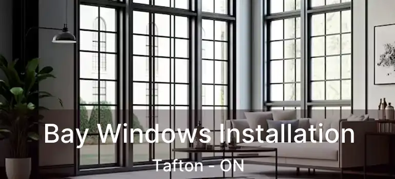  Bay Windows Installation Tafton - ON