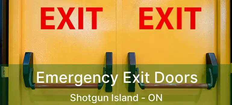  Emergency Exit Doors Shotgun Island - ON