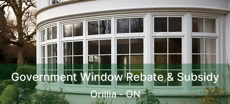  Government Window Rebate & Subsidy Orillia - ON