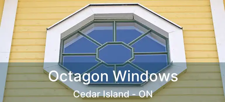 Octagon Windows Cedar Island - ON