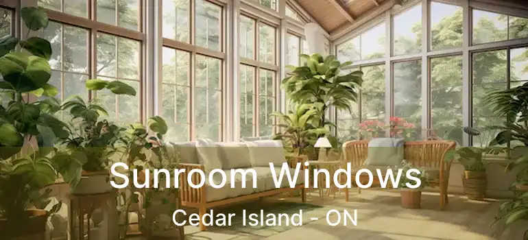  Sunroom Windows Cedar Island - ON